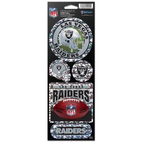 Las Vegas Raiders Stickers Prismatic