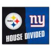 NFL - Steelers - Giants House Divided Rug 33.75"x42.5"