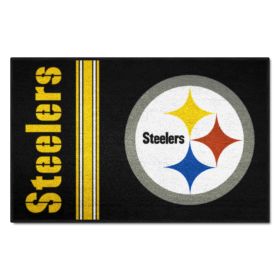 NFL - Pittsburgh Steelers Uniform Inspired Starter Rug 19"x30"