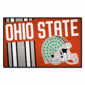 Ohio State Uniform Inspired Starter Rug 19"x30"