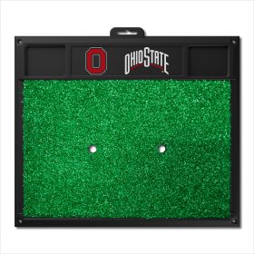 Ohio State Golf Hitting Mat 20" x 17"