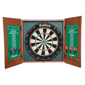 Bristle Dartboard with Cabinet