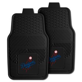 MLB - Los Angeles Dodgers 2-pc Vinyl Car Mats 17"x27"