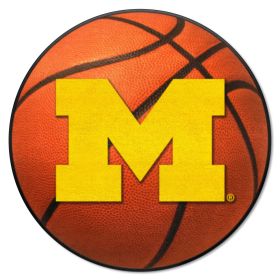 Michigan Basketball Mat 27" diameter