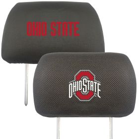 Ohio State Head Rest Cover 10"x13"