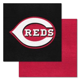 MLB - Cincinnati Reds 18"x18" Carpet Tiles