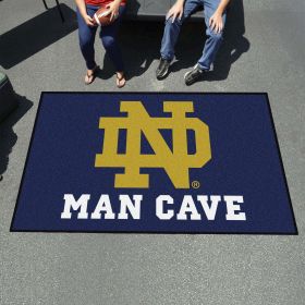 Notre Dame Man Cave UltiMat 5'x8' Rug