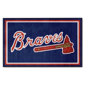 MLB - Atlanta Braves 4'x6' Rug