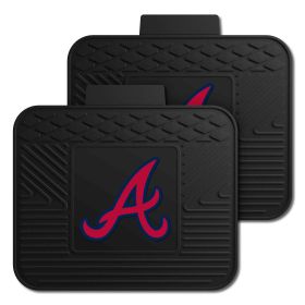 MLB - Atlanta Braves 2-pc Utility Mat 14"x17"