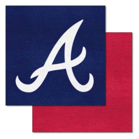 MLB - Atlanta Braves 18"x18" Carpet Tiles