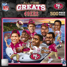 San Francisco 49ers Puzzle 500 Piece All-Time Greats