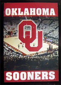 Oklahoma Sooners Wall Hanging 28x41 CO