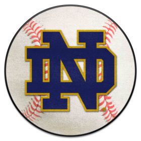 Notre Dame Baseball Mat 27" diameter (SKU: 4418)