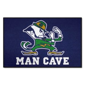 Notre Dame Man Cave Starter Rug 19"x30" (SKU: 22930)