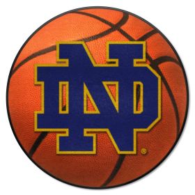 Notre Dame Basketball Mat 27" diameter (SKU: 4417)